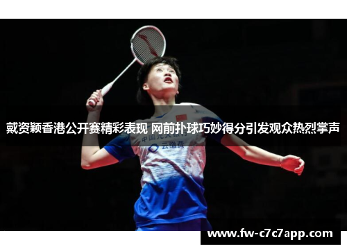 戴资颖香港公开赛精彩表现 网前扑球巧妙得分引发观众热烈掌声